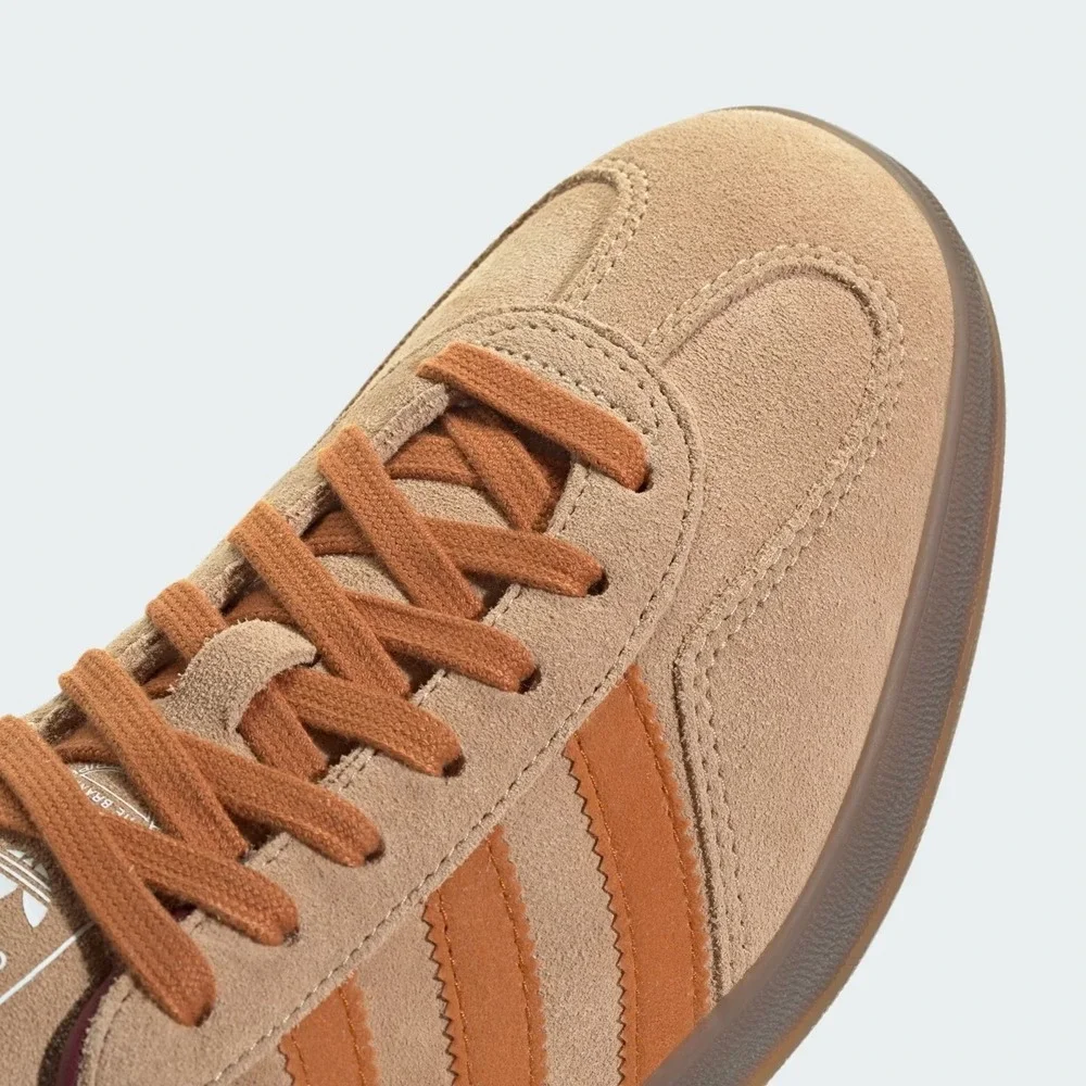 [NEW] Men's‎ adidas Gazelle Indoor Shoes 'Warm Sandstone' JH5412